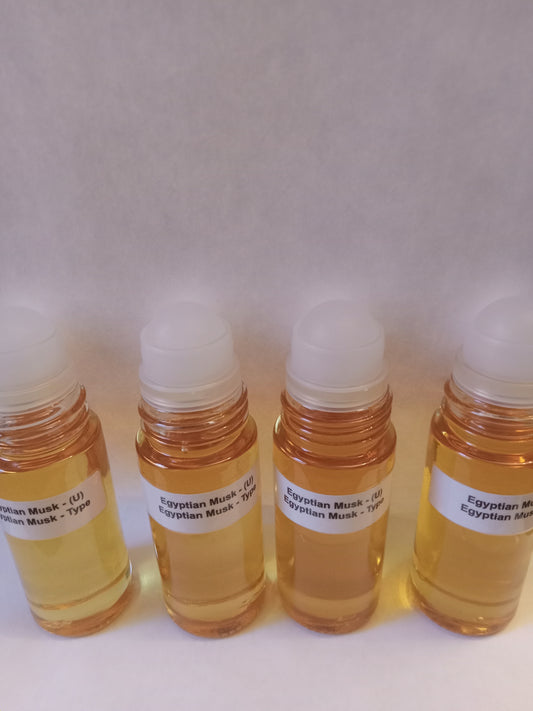 Egyptian musk lot/four,1.oz bottles