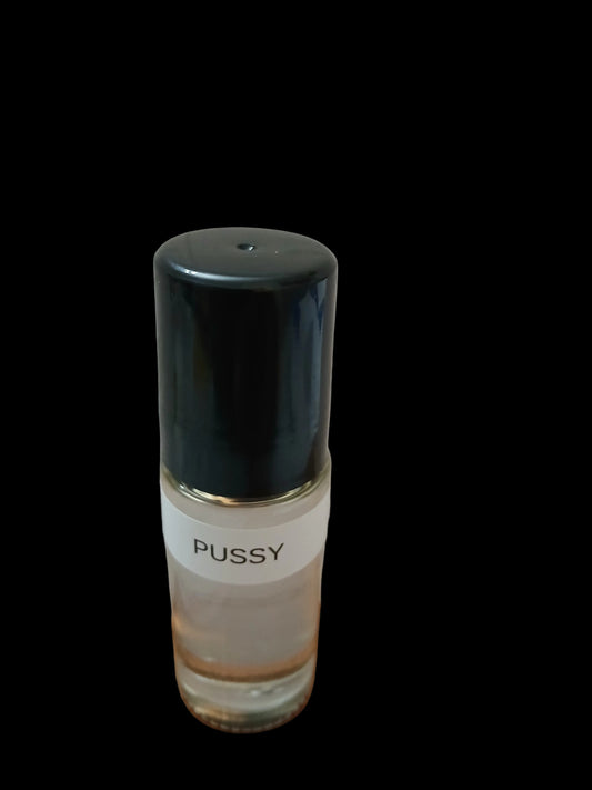 Pussy bodyoil 1.oz roll-on bottle