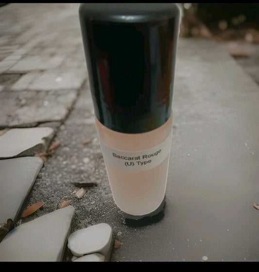 Inspired by baccarat rogue, unisex Bodyoil fragrance