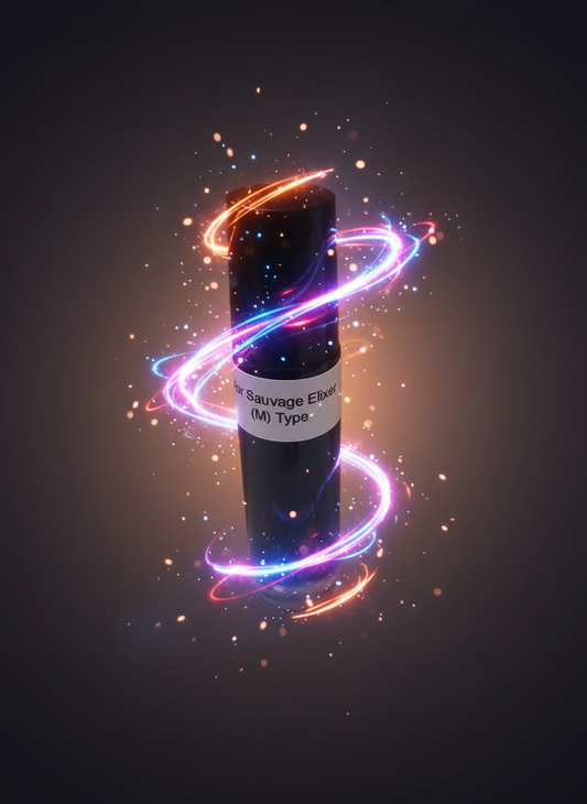 Sauvage elixer type body oil fragrance.33oz